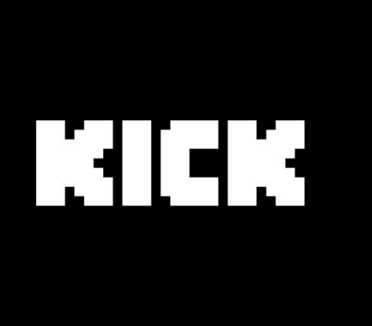 Logo platformy streamingowej Kick